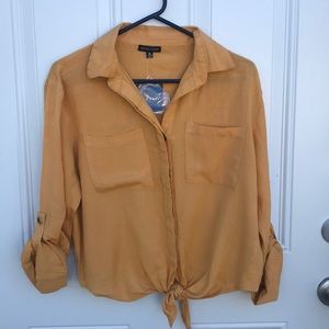 Style Envy, marigold shirt, size XL, new